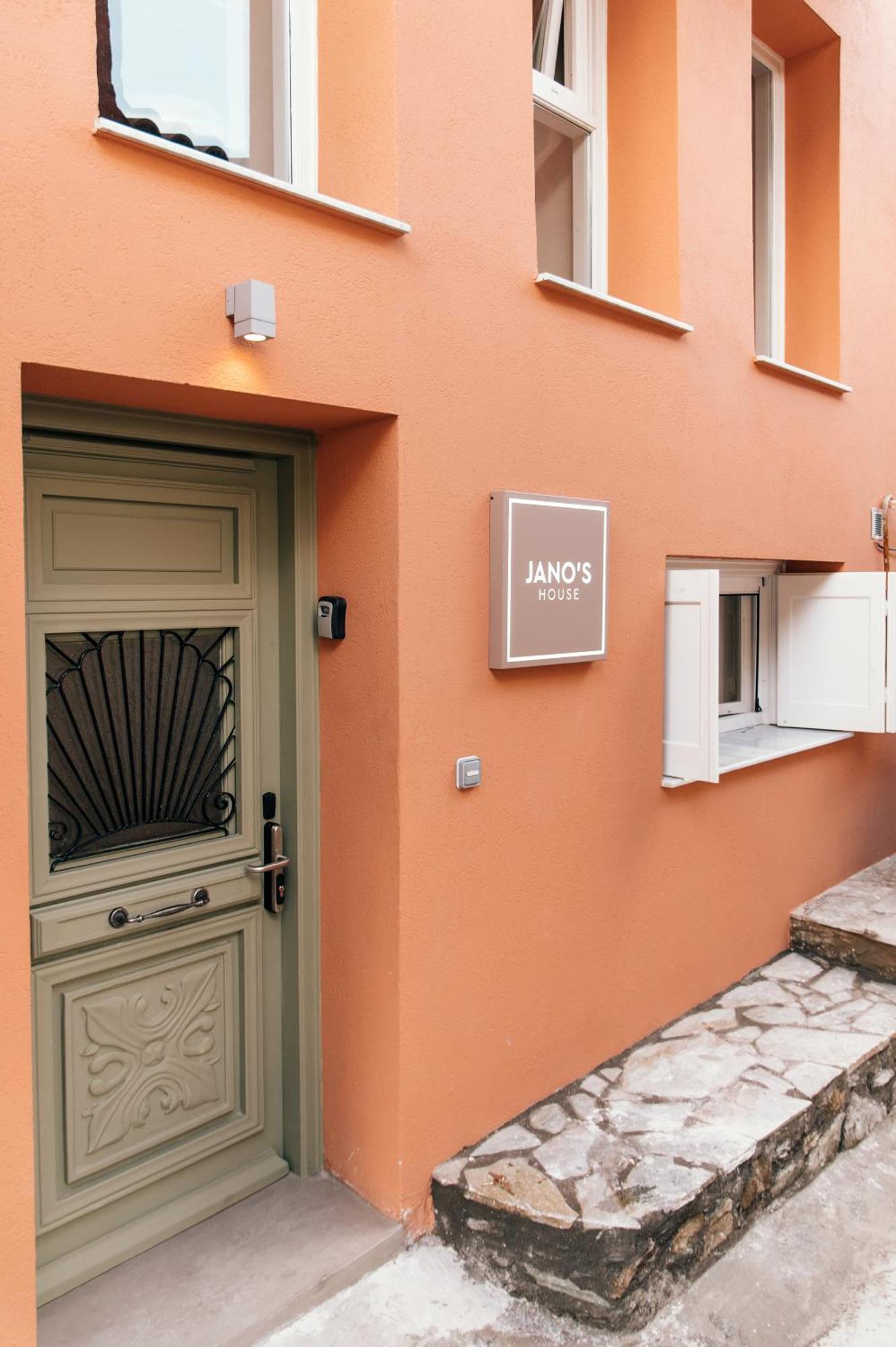 Jano'S House Apartment Plomari ภายนอก รูปภาพ